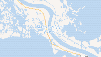 Empire, Louisiana map