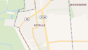 Estelle, Louisiana map