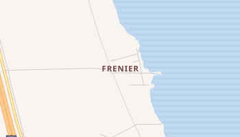 Frenier, Louisiana map