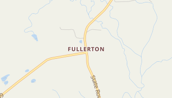 Fullerton, Louisiana map