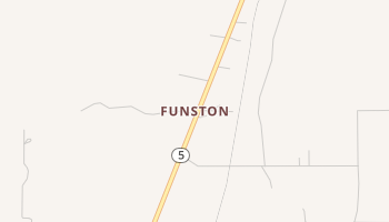 Funston, Louisiana map