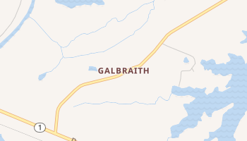 Galbraith, Louisiana map