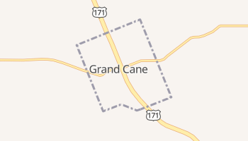 Grand Cane, Louisiana map