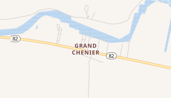 Grand Chenier, Louisiana map