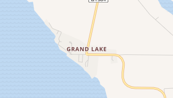 Grand Lake, Louisiana map