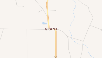 Grant, Louisiana map