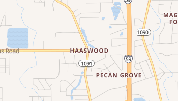 Haaswood, Louisiana map