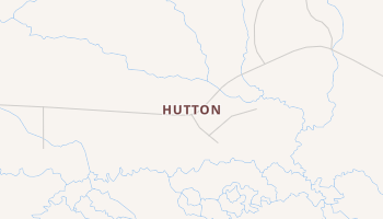 Hutton, Louisiana map