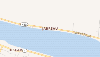 Jarreau, Louisiana map