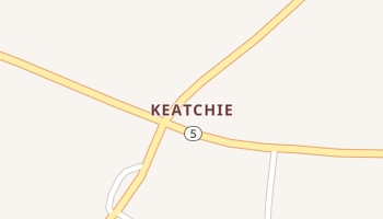 Keatchie, Louisiana map