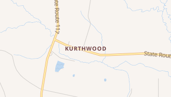 Kurthwood, Louisiana map