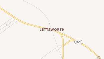 Lettsworth, Louisiana map
