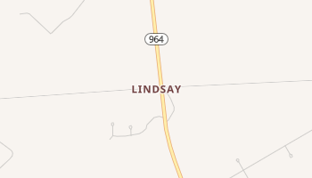 Lindsay, Louisiana map