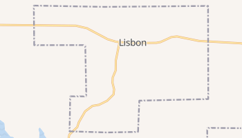 Lisbon, Louisiana map