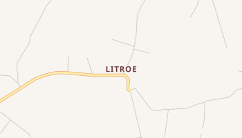 Litroe, Louisiana map