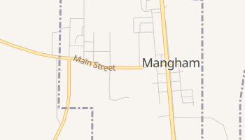 Mangham, Louisiana map