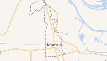 Mansura, Louisiana map