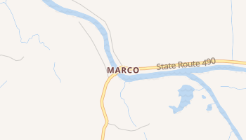 Marco, Louisiana map