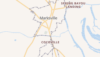 Marksville, Louisiana map