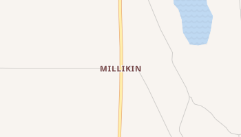 Millikin, Louisiana map