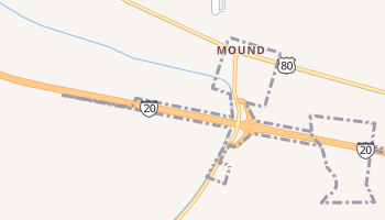 Mound, Louisiana map