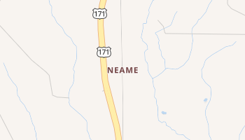 Neame, Louisiana map