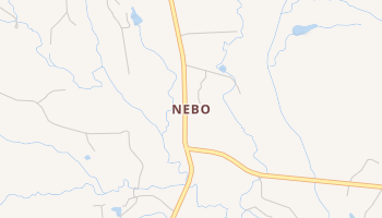 Nebo, Louisiana map