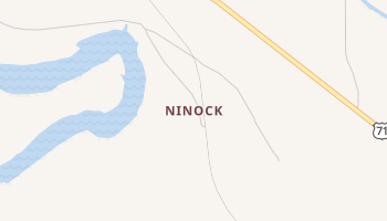 Ninock, Louisiana map