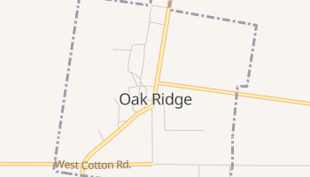 Oak Ridge, Louisiana map