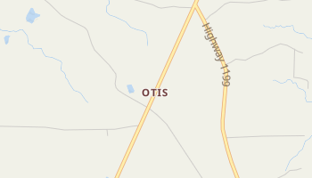 Otis, Louisiana map