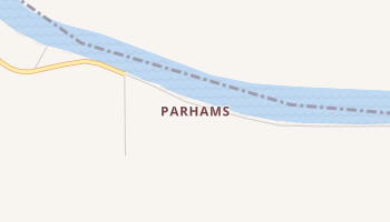 Parhams, Louisiana map