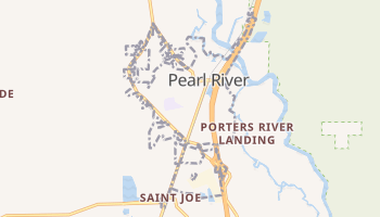 Pearl River, Louisiana map