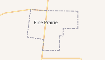 Pine Prairie, Louisiana map
