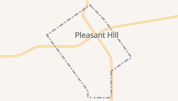Pleasant Hill, Louisiana map