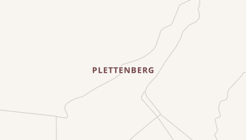 Plettenberg, Louisiana map