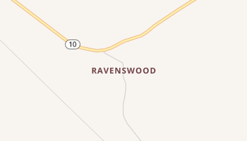 Ravenswood, Louisiana map