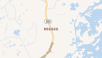 Reggio, Louisiana map
