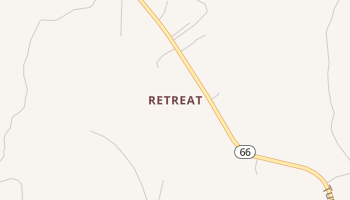 Retreat, Louisiana map
