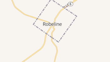 Robeline, Louisiana map