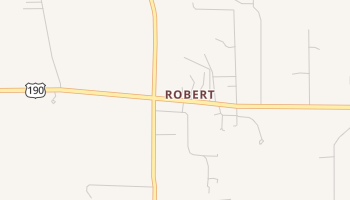 Robert, Louisiana map
