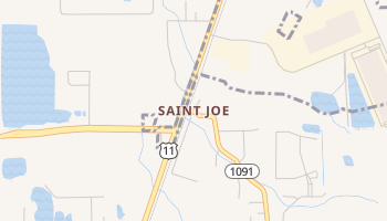 Saint Joe, Louisiana map