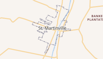 Saint Martinville, Louisiana map