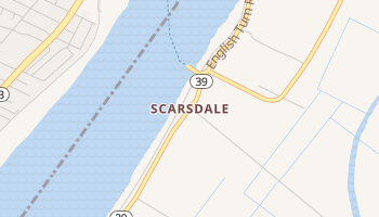 Scarsdale, Louisiana map