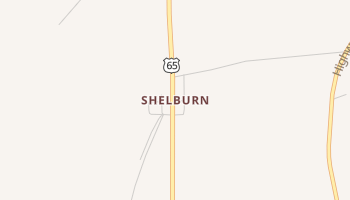 Shelburn, Louisiana map