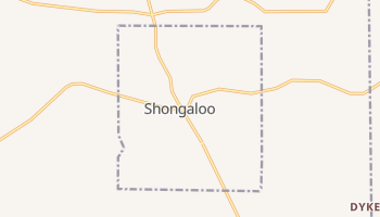 Shongaloo, Louisiana map