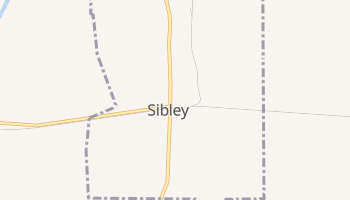 Sibley, Louisiana map