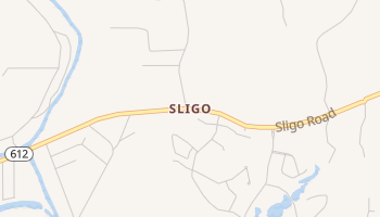 Sligo, Louisiana map