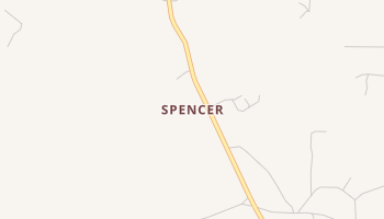 Spencer, Louisiana map