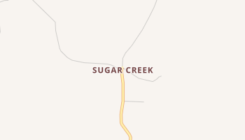 Sugar Creek, Louisiana map