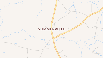 Summerville, Louisiana map